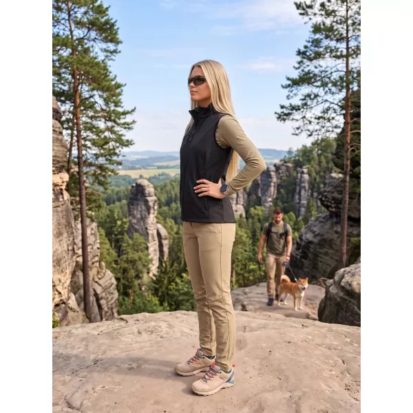  Ženski softshell prsluk ALTISPORT NoPrint NP/ALW965 CRNA 