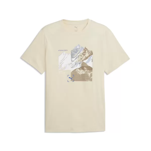  Muška majica kratkih rukava PUMA GRAPHIC TEE 691779_87 ALPSKI SNIJEG 