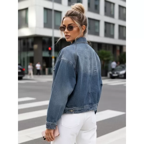  Ženska jakna DSTREET TY5632 PLAVA 