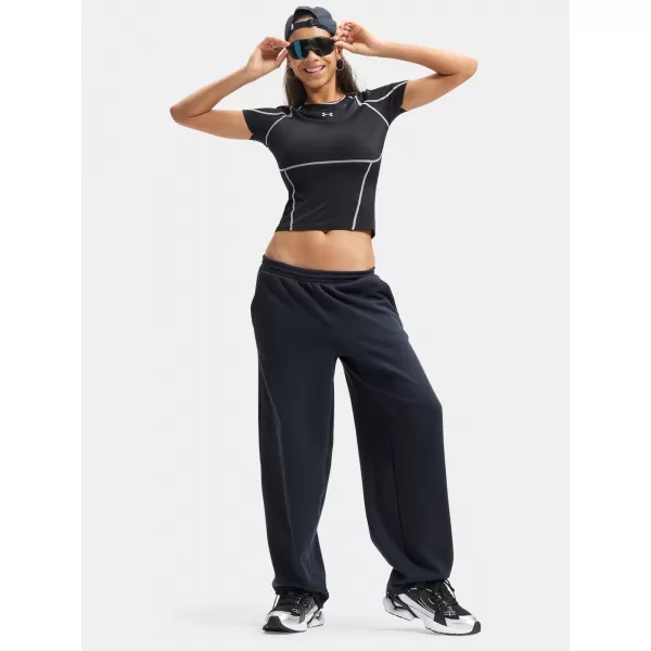  Ženska majica kratkih rukava UNDER ARMOUR HEATGEAR ELITE SS 6015368-008 CRNA 