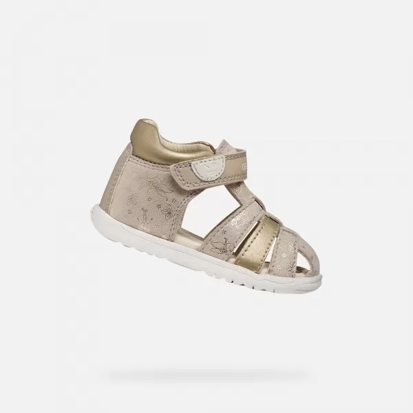  Prvi koraci djevojaka GEOX SANDAL MACCHIA B254WB007NFC8560 BEŽ 