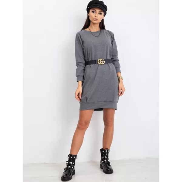  Haljina BASIC FEEL GOOD RV-TU-5184.93P TAMNOSIVA 