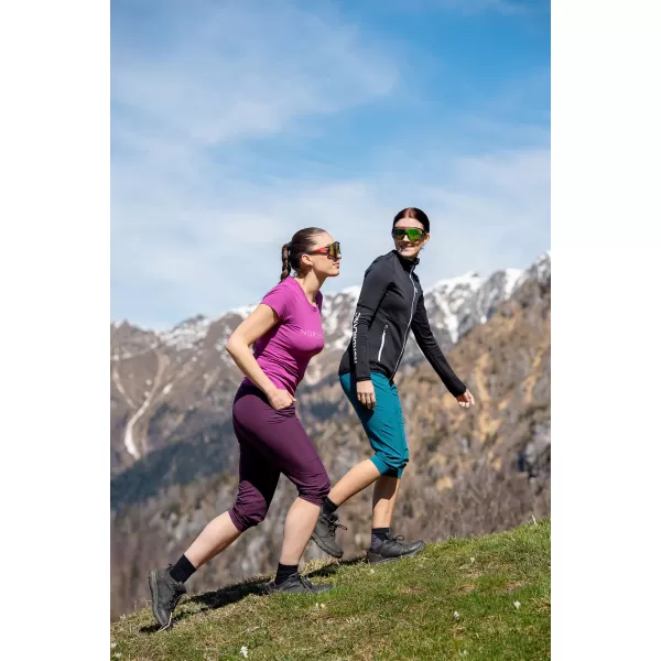  Ženska majica kratkih rukava NORDBLANC GRASS NBSLT8169 RUŽIČASTA 