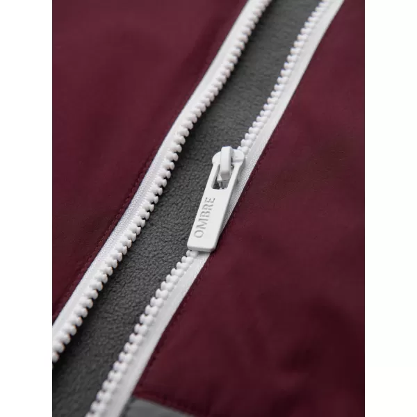  Muška jakna OMBRE OM-JANP-0242 BORDO-SIVA 