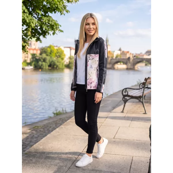  Ženska vrhunska softshell jakna ALTISPORT VOJ/ALW008JACK01 CRNA 