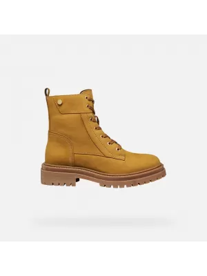 Ženske gležnjače GEOX IRIDEA G009240 JANTAR