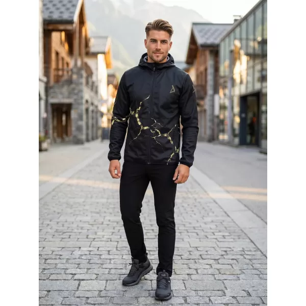  Muška vrhunska softshell jakna ALTISPORT VOJ/ALM129JACK01 CRNAČKI/VOJNIČKI 