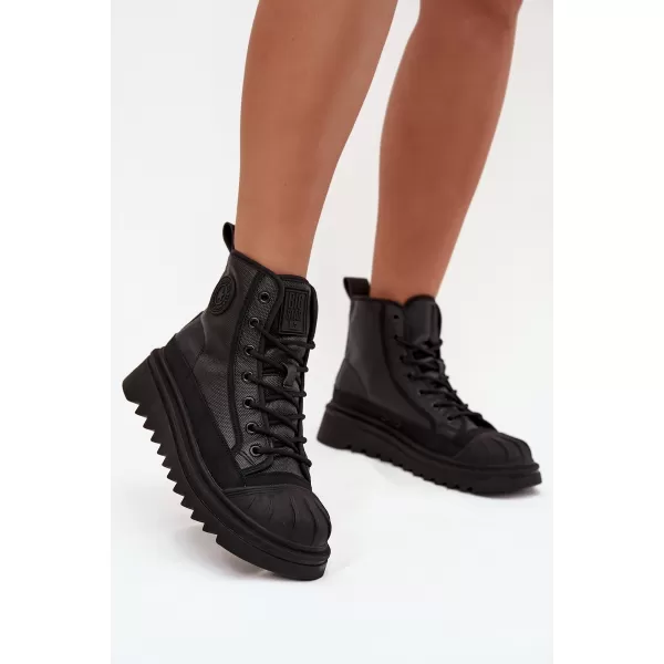  Ženske tenisice BIG STAR OO274A355 BLACK Big Star Shoes 