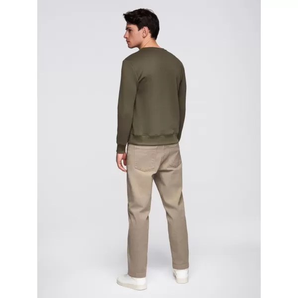  Muški sweatshirt OMBRE B1711 TAMNOMASLINASTO 