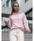 Ženski sweatshirt DSTREET BY1137 RUŽIČASTA