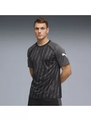 Funkcionalna muška majica PUMA INDIVIDUALLIGA GRAPH JERSEY 660578_03 PUMA CRNA/PUMA BIJELA