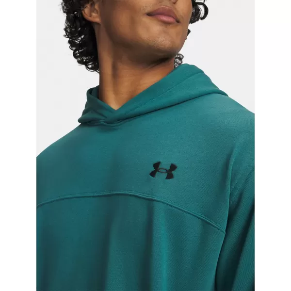  Muški sweatshirt UNDER ARMOUR UA RIVAL LW HOODIE 6012335-338 CRNA 