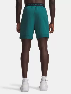 Muške kratke hlače UNDER ARMOUR VANISH WOVEN 6IN SHORTS 1373718-338 ZELENA