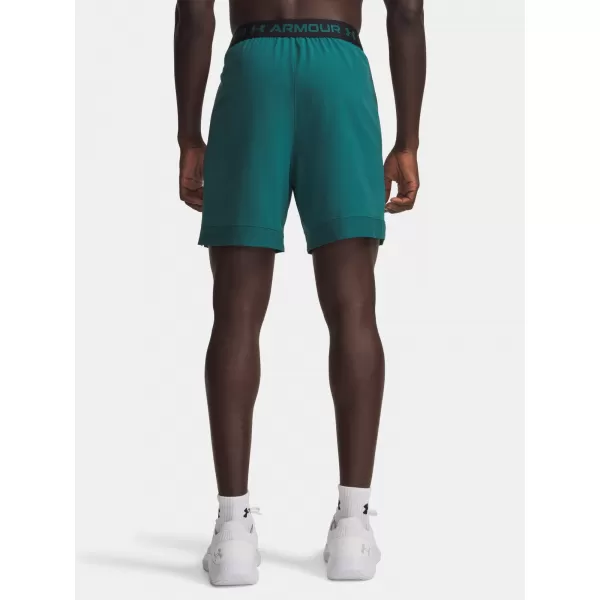  Muške kratke hlače UNDER ARMOUR VANISH WOVEN 6IN SHORTS 1373718-338 ZELENA 
