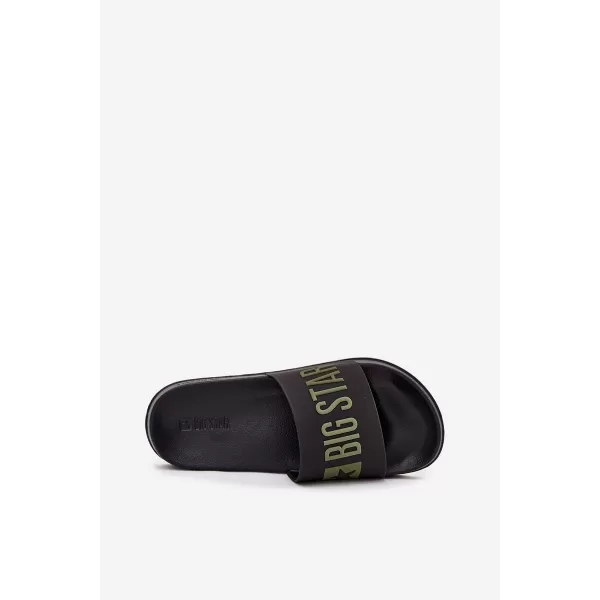  Muške papuče BIG STAR SS174359 BLACK Big Star Shoes 