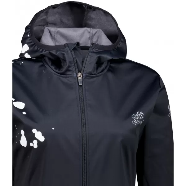  Ženska vrhunska softshell jakna ALTISPORT VOJ/ALW077JACK01 CRNA 