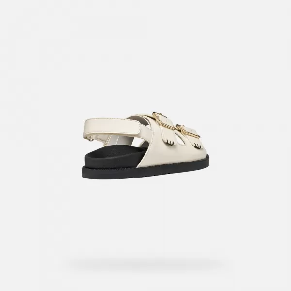  Sandale za djevojčice GEOX SANDAL FOAMMENTERA J65P0A000BCC1058 KREMASTI 
