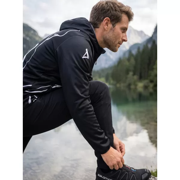  Muška vrhunska softshell jakna ALTISPORT VOJ/ALM073JACK01 CRNA 