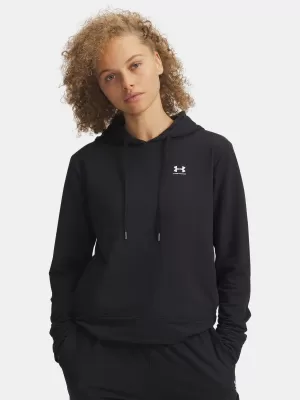 Ženska majica s kapuljačom SPORT TERRY HOODIE 6011015-001 BLACK Under Armour