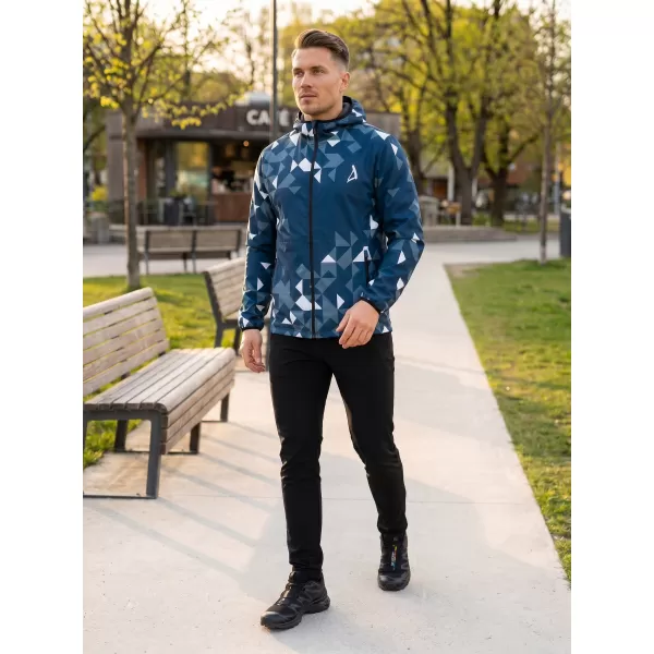  Muška vrhunska softshell jakna ALTISPORT VOJ/ALM108JACK01 TAMNOPLAVA/BIJELA 