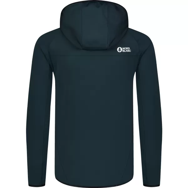  Muški powerfleece duks NORDBLANC CREEK NBWFM8280 PLAVOZELENA 