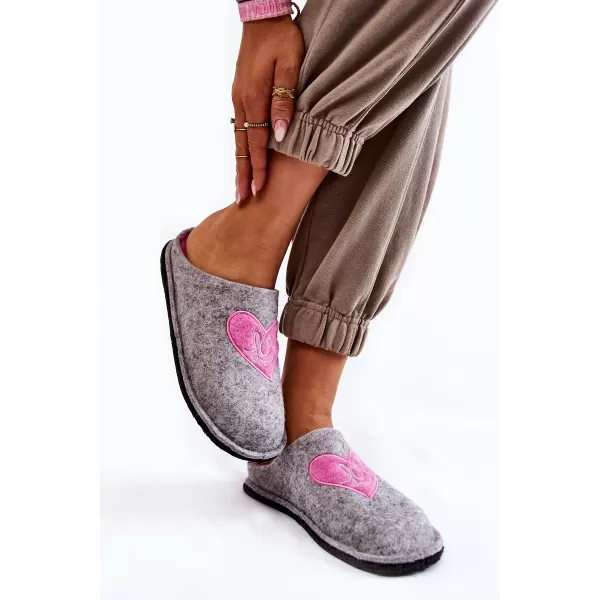  Ženske papuče BIG STAR KK276020 SIVA/ROZA Big Star Shoes 
