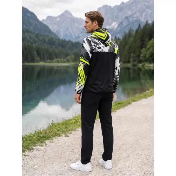  Muška vrhunska softshell jakna ALTISPORT VOJ/ALM039JACK01 CRNA I ŽUTA 