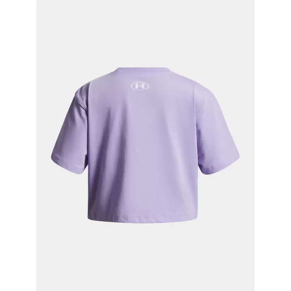  Majica za djevojčice UNDER ARMOUR UA RIVAL SS 1389755-538 LJUBIČASTA 