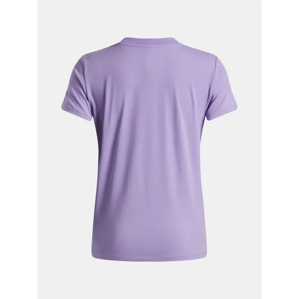  Ženska majica kratkih rukava UNDER ARMOUR UA RIVAL CORE SS 1383648-538 LJUBIČASTA 