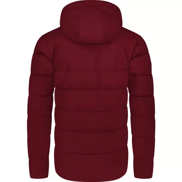  Muška zimska jakna NORDBLANC BRAMBLE NBWJM8258 TAMNOCRVENA 