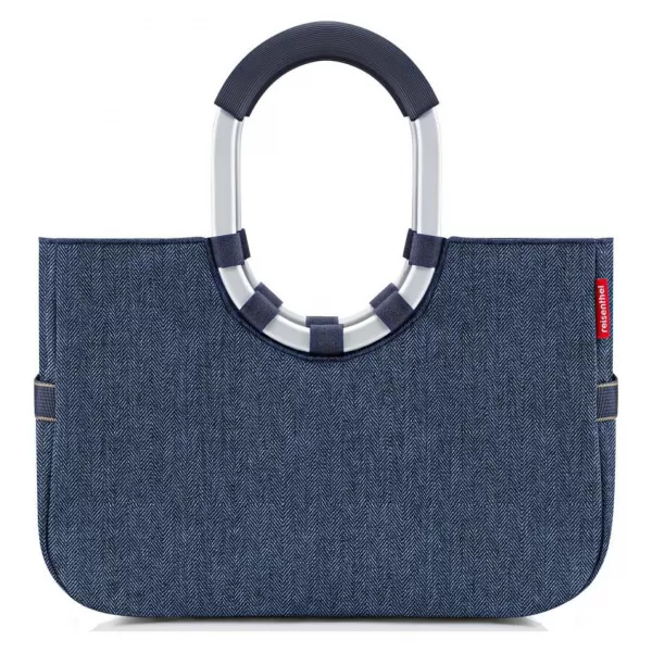  torba REISENTHEL Loopshopper M RIBLJA KOST TAMNOPLAVA 