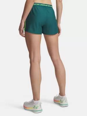 Ženske kratke hlače UNDER ARMOUR TECH PLAY UP SHORTS 1389882-338 ZELENA