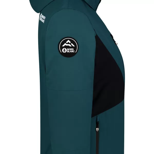  Ženska skijaška jakna NORDBLANC TWILIGHT NBWJL8129 TAMNO ZELENA 