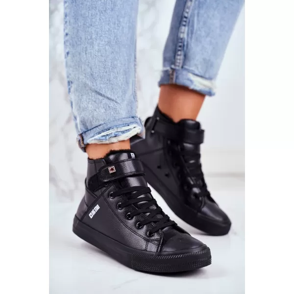  Ženske tenisice BIG STAR V274542FW BLACK Big Star Shoes 