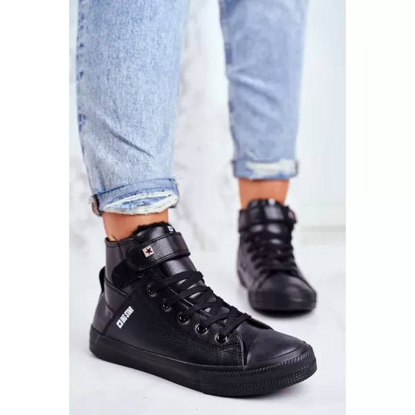  Ženske tenisice BIG STAR V274542FW BLACK Big Star Shoes 