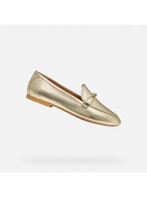 Ženske mokasine GEOX NEW PALMARIA G012922 ZLATNI