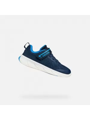 Tenisice za dječake GEOX FOOT-RUN J65PDB06K9JCF44D PLAVA