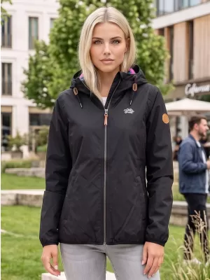Ženska jakna ALTISPORT HEIDA CRNA