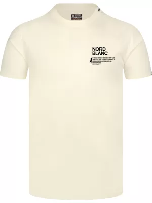 Muška majica kratkih rukava NORDBLANC NOTHINGNESS NBSMT8150 BIJELA