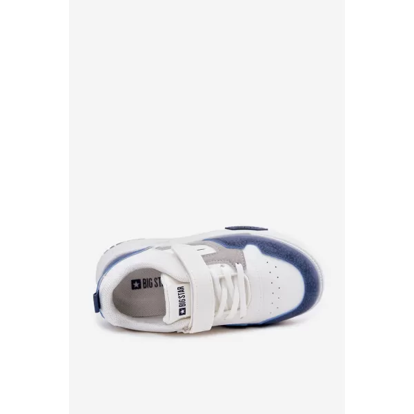  Dječje cipele BIG STAR RR374052 WHITE/BLUE Big Star Shoes 