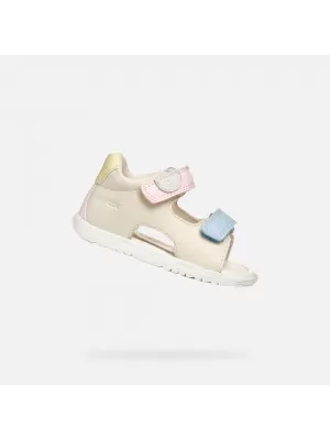 Sandale za djevojčice GEOX SANDAL MACCHIA B254WA08502C1M2M BEŽ