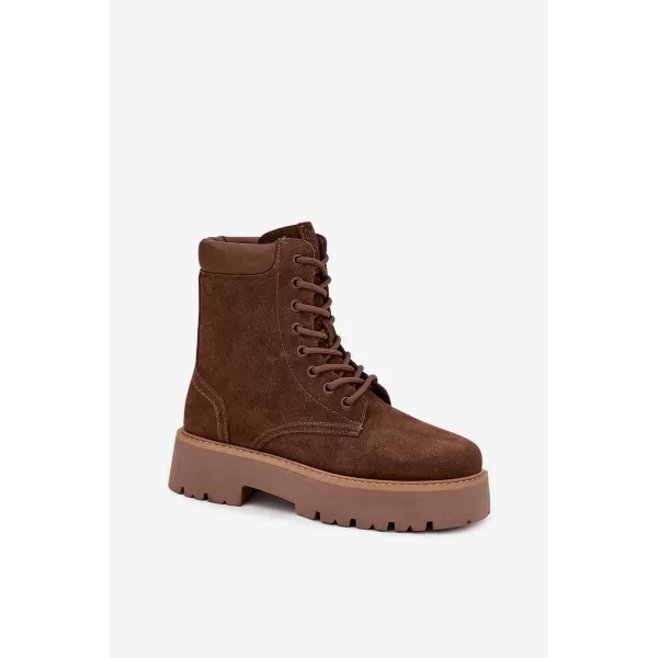  Ženske cipele BIG STAR SS274792 BROWN/BEIGE Big Star Shoes 