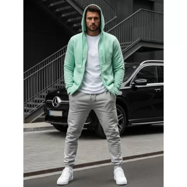  Muški sweatshirt DSTREET BX5231 SVIJETLO ZELENA 
