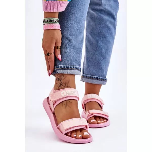  Ženske sandale BIG STAR LL274729 PINK Big Star Shoes 