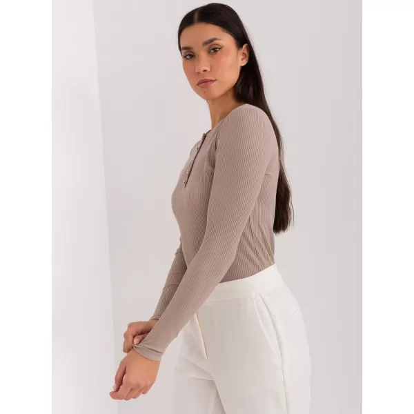  Ženska bluza BASIC FEEL GOOD RV-BZ-9211.26X TAMNO BEŽ 