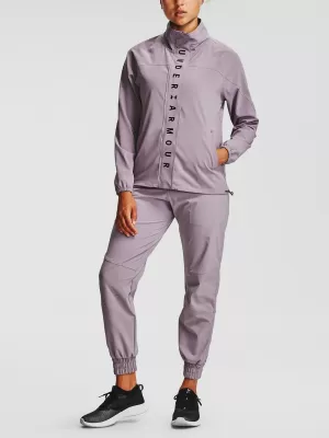 Ženska jakna UNDER ARMOUR RECOVER WOVEN JACKET 1351928-585 LJUBIČASTA