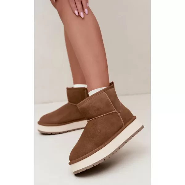 Ženske cipele BIG STAR SHOES UU274692 SMEĐA/BEŽ 