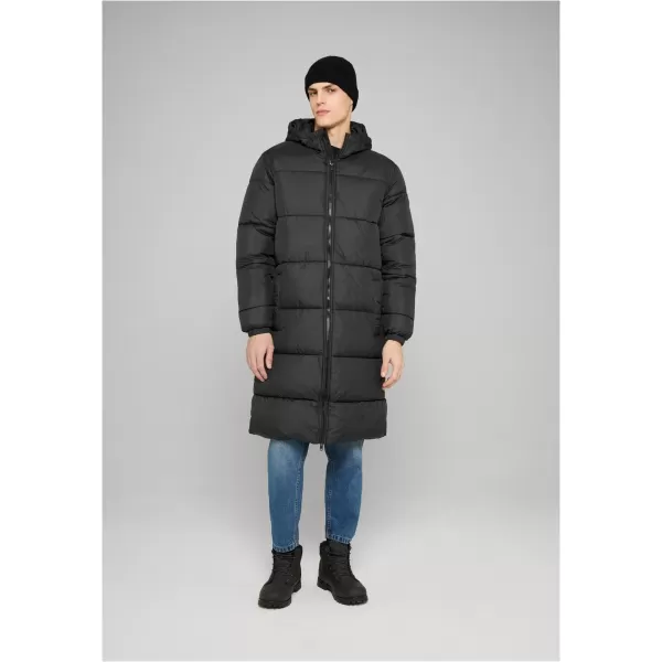  Muški prošiveni kaput URBAN CLASSICS TB8705-00007 CRNA 