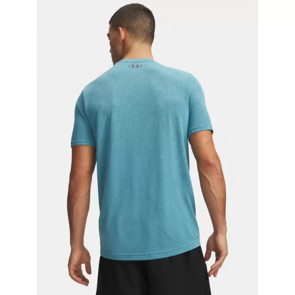  Muška majica kratkih rukava UNDER ARMOUR VANISH SEAMLESS NOVELTY SS 6010603-425 PLAVA 
