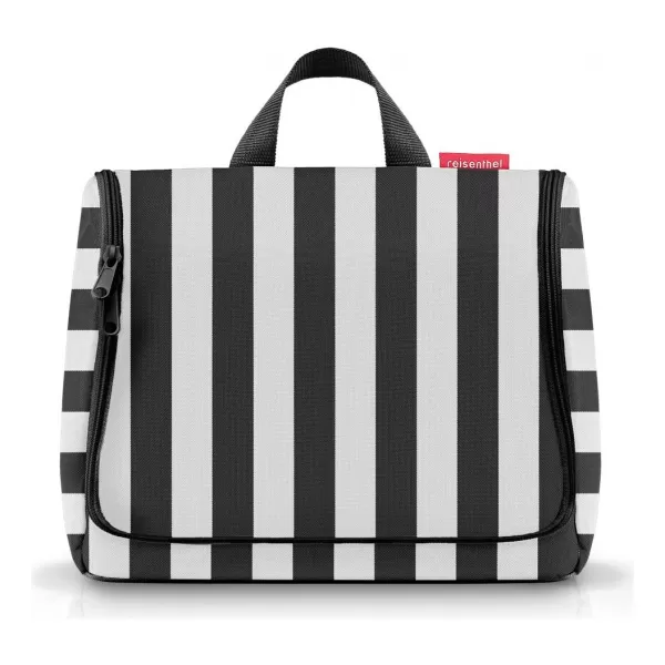  Toaletna torbica REISENTHEL TOILETBAG XL WO7086 LJETNE PRUGE CRNE 